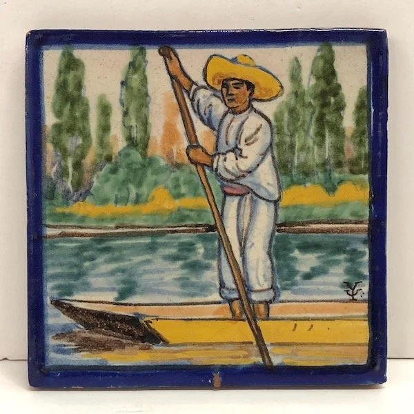 アンティーク　メキシコ Mexican — Shop — Wells Antique Tile & Pottery